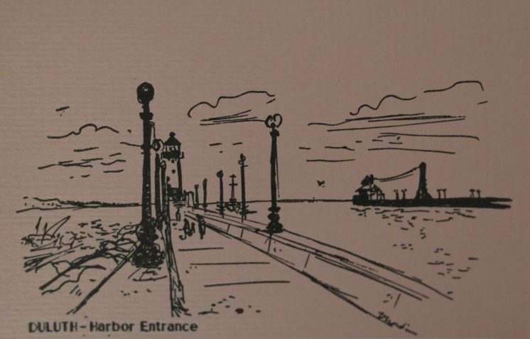 Postcard from Duluth’s Harbor Entrance — Rochester Business news